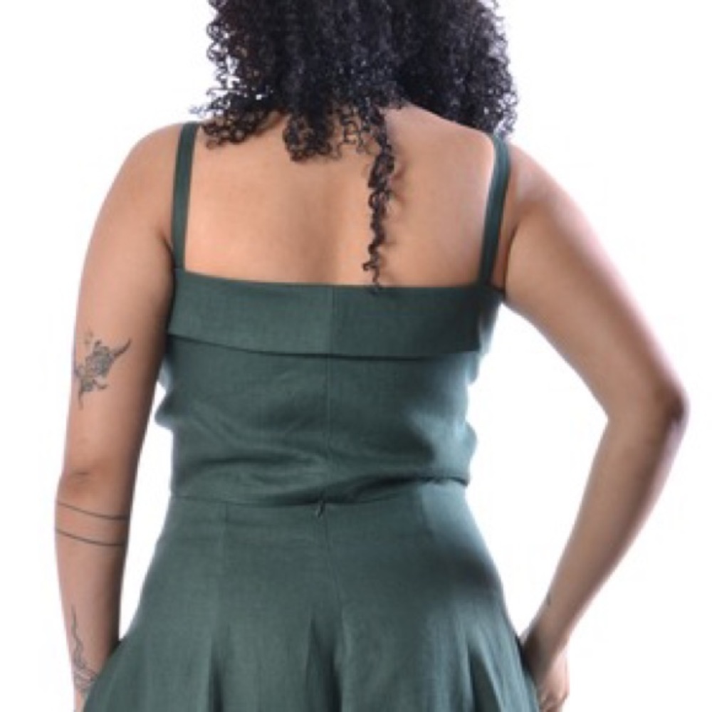 Eliza Faulkner linen top size XL Montreal small batch designer. - Picture 5 of 5